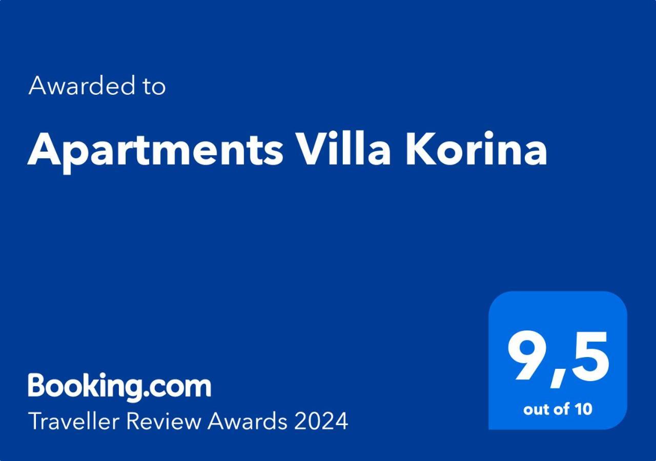Apartments Villa Korina Бродарица Экстерьер фото